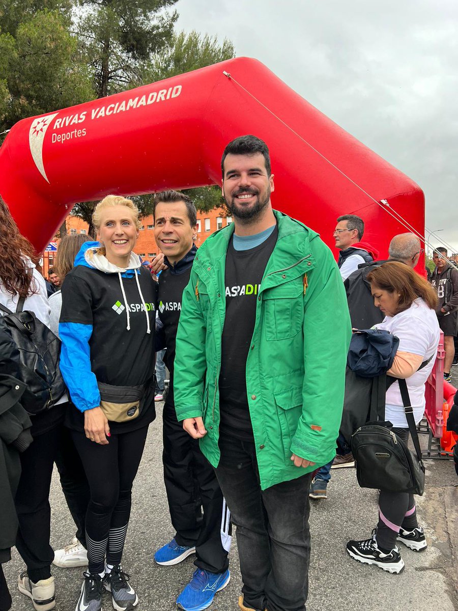 Hoy hemos acudido a la XXVII edición de su Carrera Solidaria por la Inclusión convocada por <a href="/aspadir_/">Aspadir</a> 🧡🧡🧡