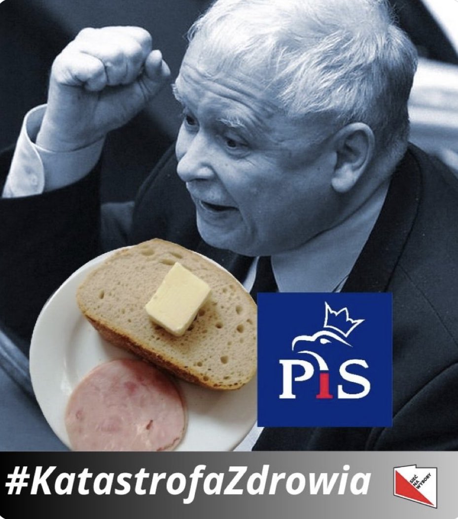 GiertychRoman's tweet photo. #KatastrofaZdrowia 
Takie jedzenie PiS serwuje chorym pomimo pobierania gigantycznych składek zdrowotnych. Kasa idzie na ich pociotków. https://t.co/xBJ9RUaDmw