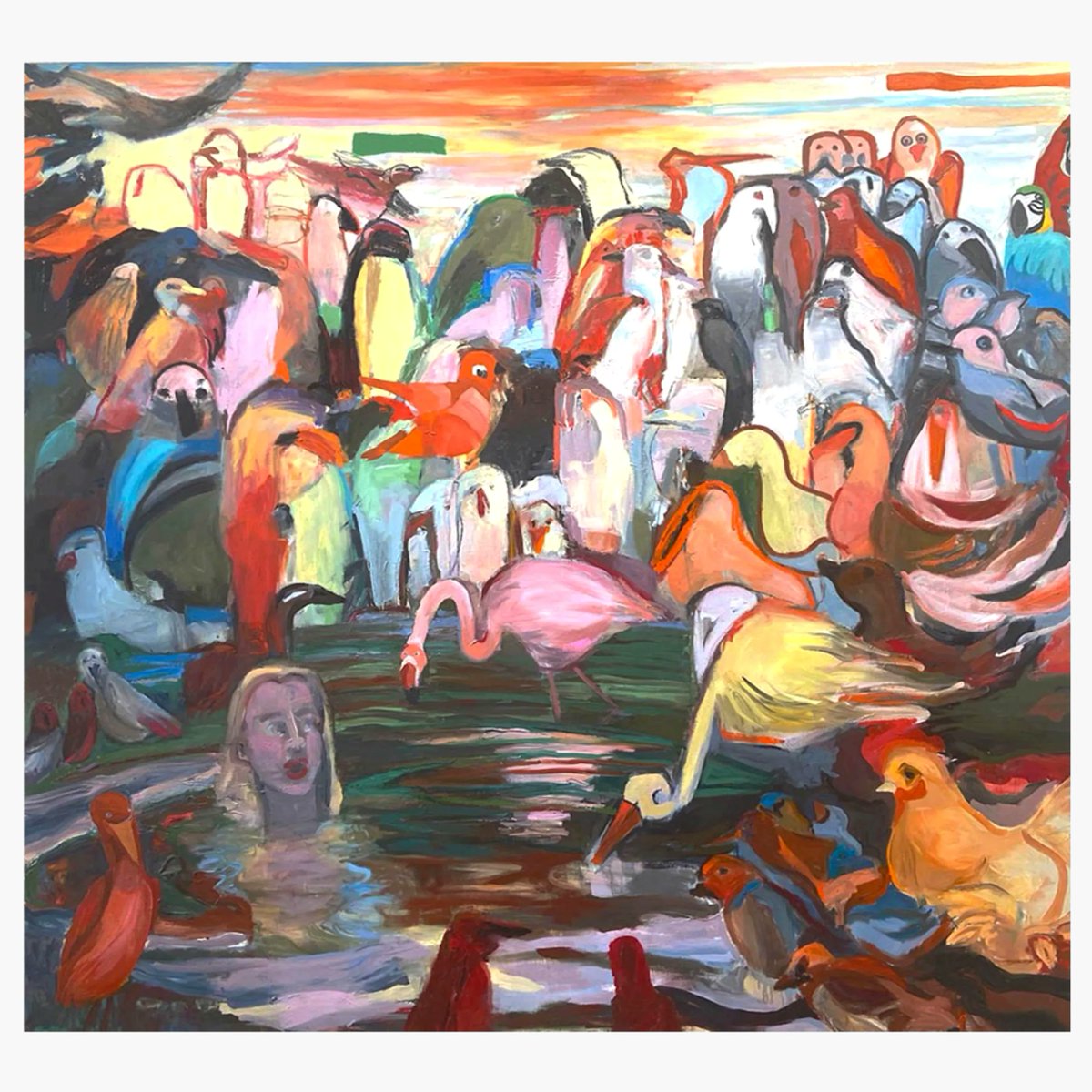 On View this month Gallery Artist Patty Adams
May 3 - May 28 
“On the strangest Sea: Alice and the Pool of Tears”
Pictured  “Birds’ Eye View’, Oil on Canvas, 72” x 72”, 2023.
#bromfieldgallery #sowaboston#soloexhibition #oiloncanvas #artistexhibtion