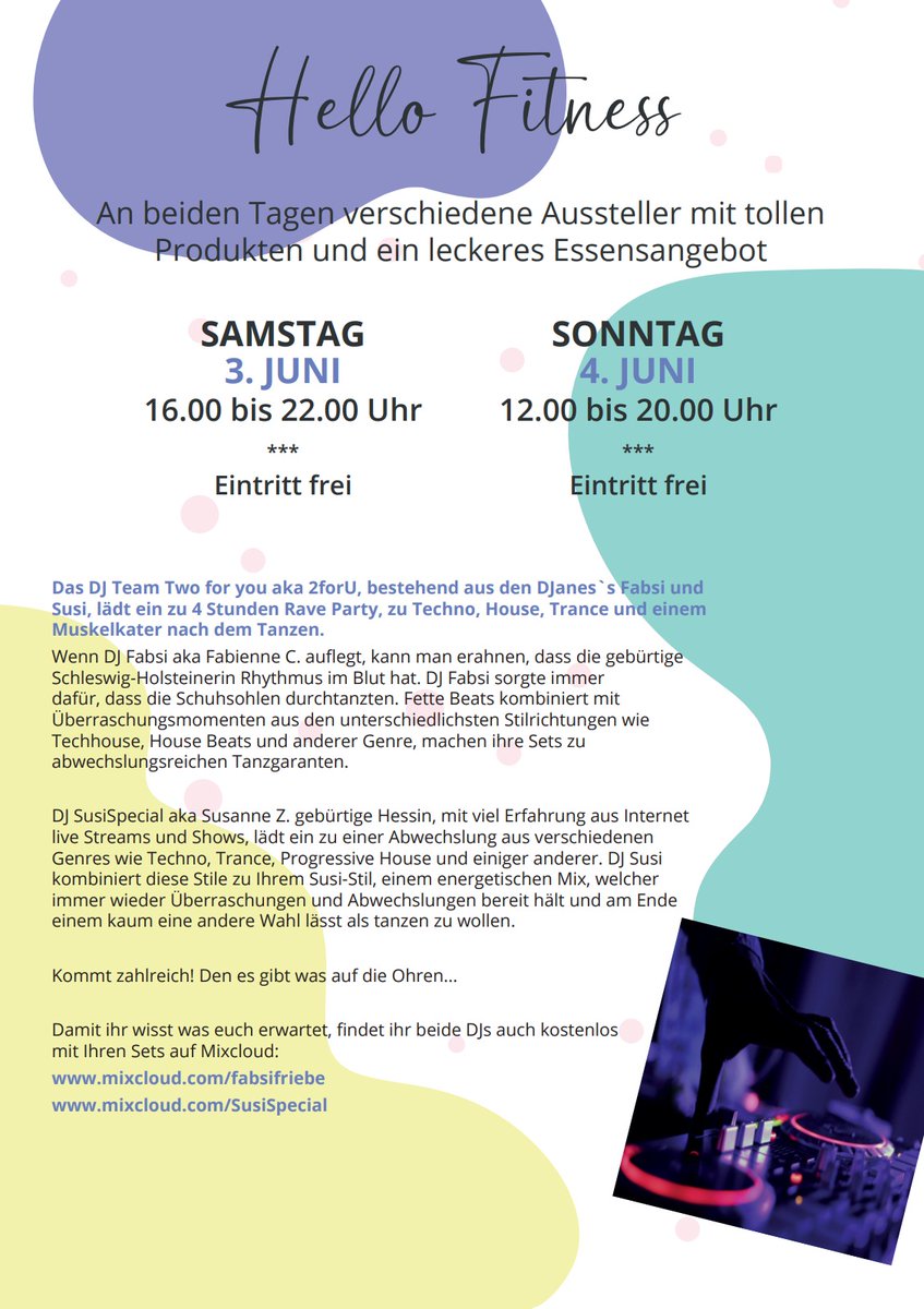 I am so proud and  much more excited... LOL
3+4June is my first IRL event, can´t wait to do it...
This is close to Frankfurt (30min away), entry is free for all!