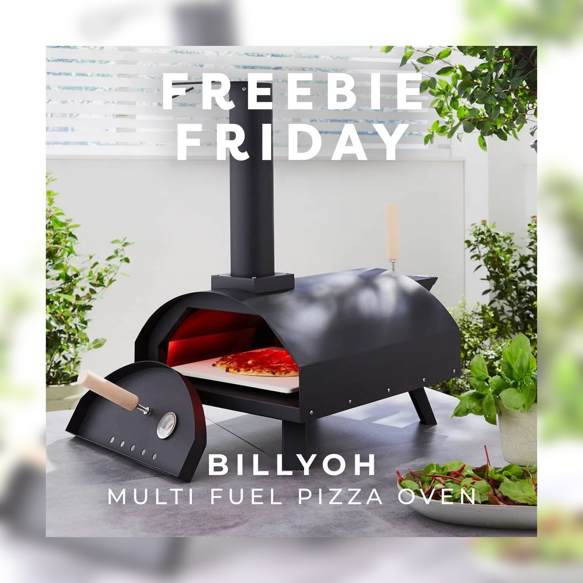 WrenKitchens's tweet image. It's Freebie Friday, and we're giving away a Billyoh Multi-Fuel Pizza Oven!

For your chance to #Win, tag a friend and make sure you are both following 
@WrenKitchens
 
Competition closes 29.05.23

#freebiefriday #competition #Giveaway #competitionuk #comp #ukgiveaway #winwinwin