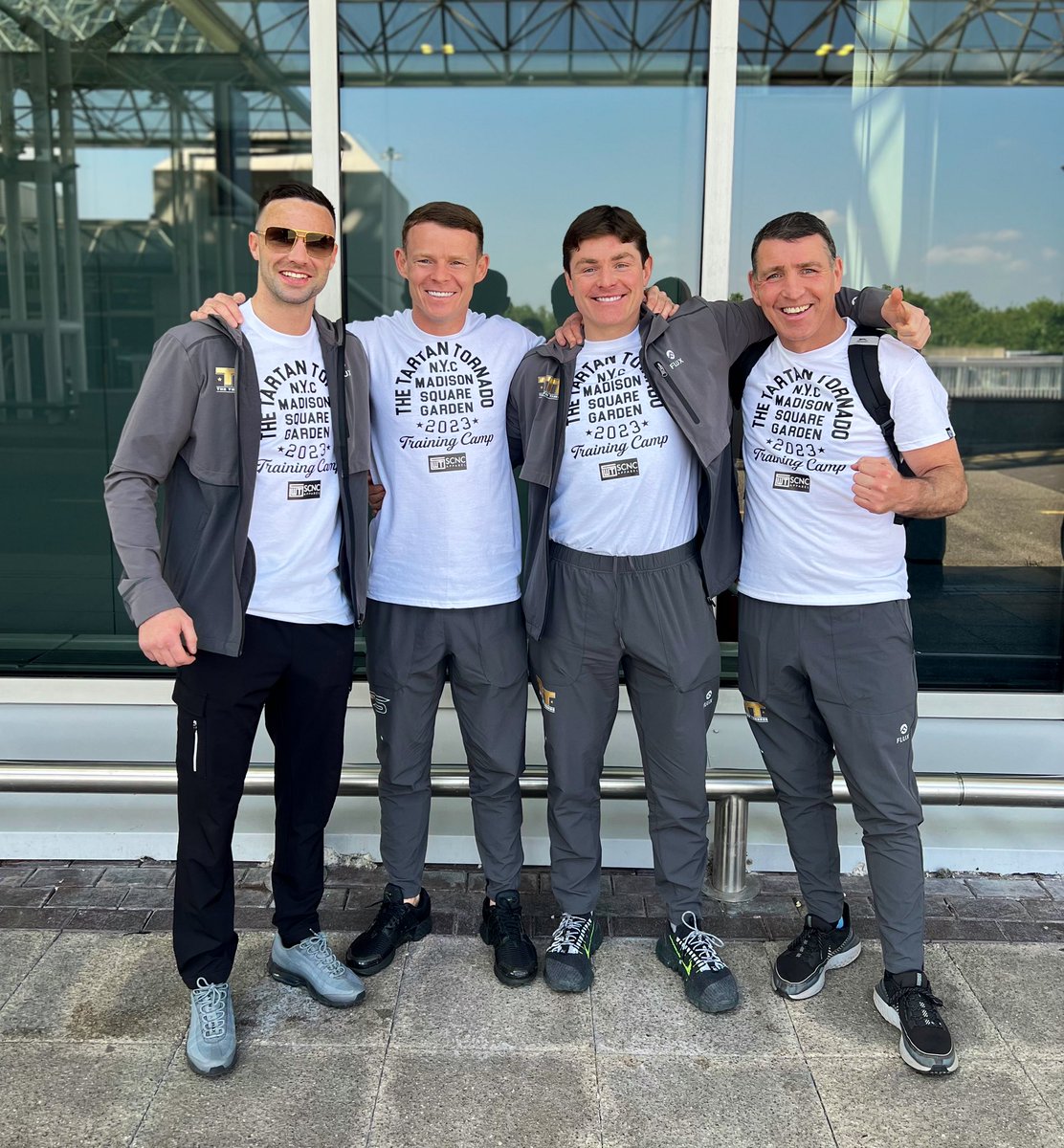 Dream Team. On our way 🌪️🏴󠁧󠁢󠁳󠁣󠁴󠁿⚔️🥊