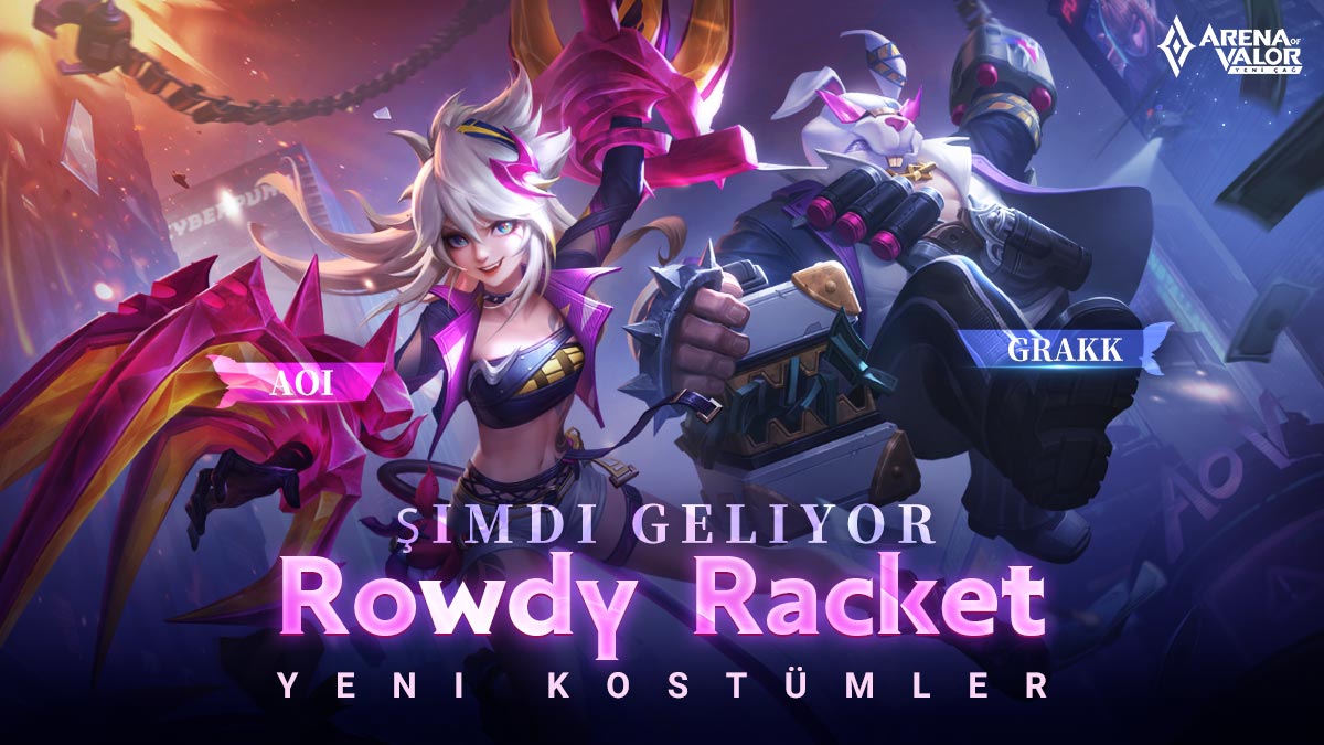 aovespor's tweet photo. The Rowdy Rackets , tüm meydan okuyanlara dikkat etmeleri için bir çağrı yayınladı:️
Rowdy Racket kostümlerinizi giyin ve bu şehirde eğlenmeye başlayın https://t.co/LdUSWZiGXK
