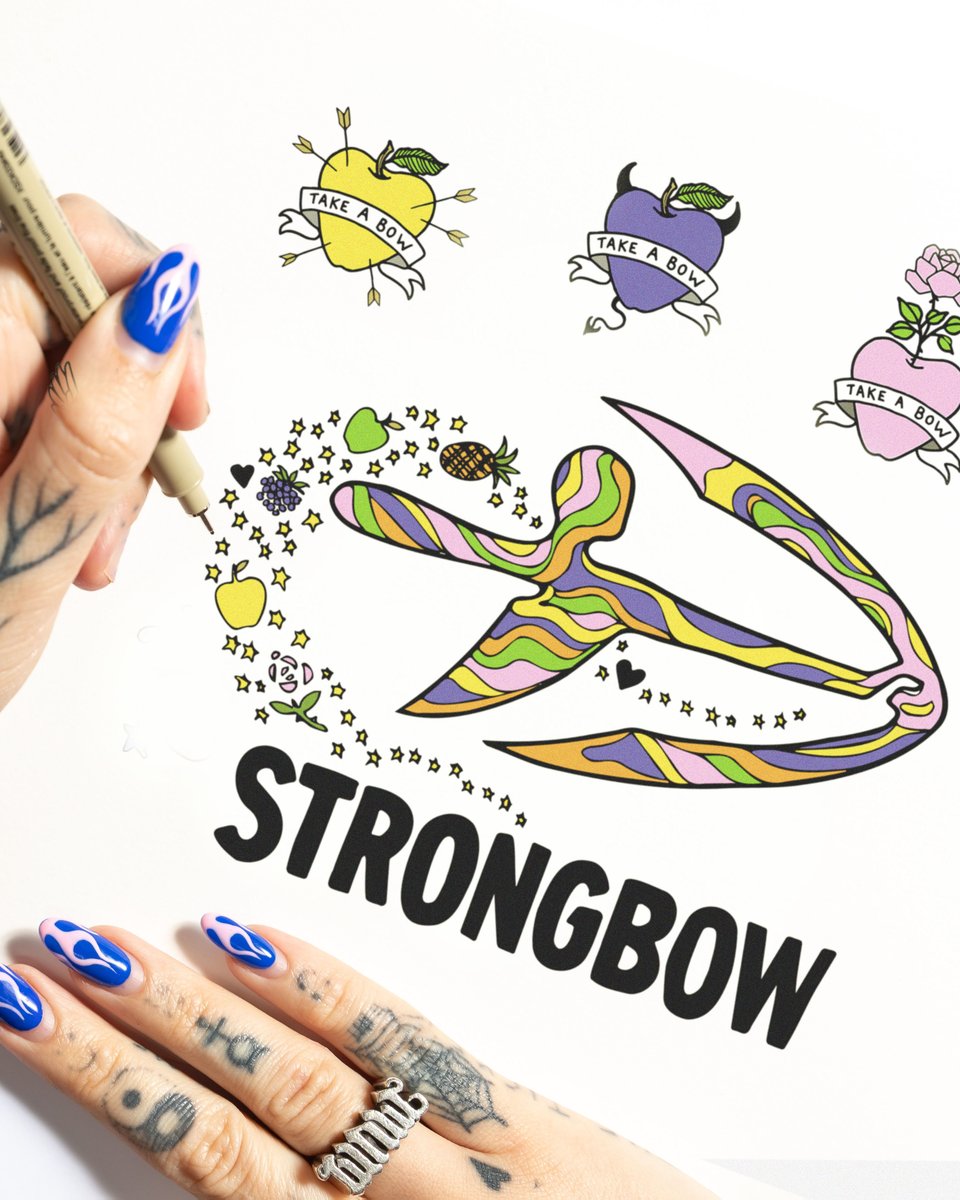 Inked with a Strongbow tattoo? DM us a picture and we’ll ink you up with a new one. T&amp;C’s apply: uk.strongbow.com/tattoo-terms