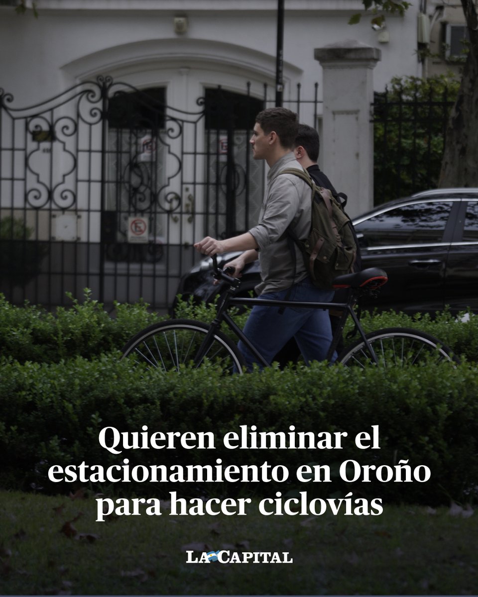lacapital's tweet photo. 🚲 El debate por la invasión de bicicletas en el cantero de Oroño trajo de nuevo una propuesta polémica: levantar el estacionamiento en el tramo entre Montevideo y el río para instalar bicisendas

▶ ¿Qué te parece esta propuesta?

→  https://t.co/FCJUkDemjv

Por Nicolás Maggi https://t.co/jBd60CPjMx