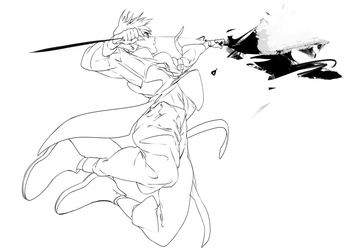 oiseauderepos's tweet photo. 『The Bravery』 
#創作 #作画 #絵描きさんと繋がりたい #レイアウト https://t.co/bVmpsnQlqq