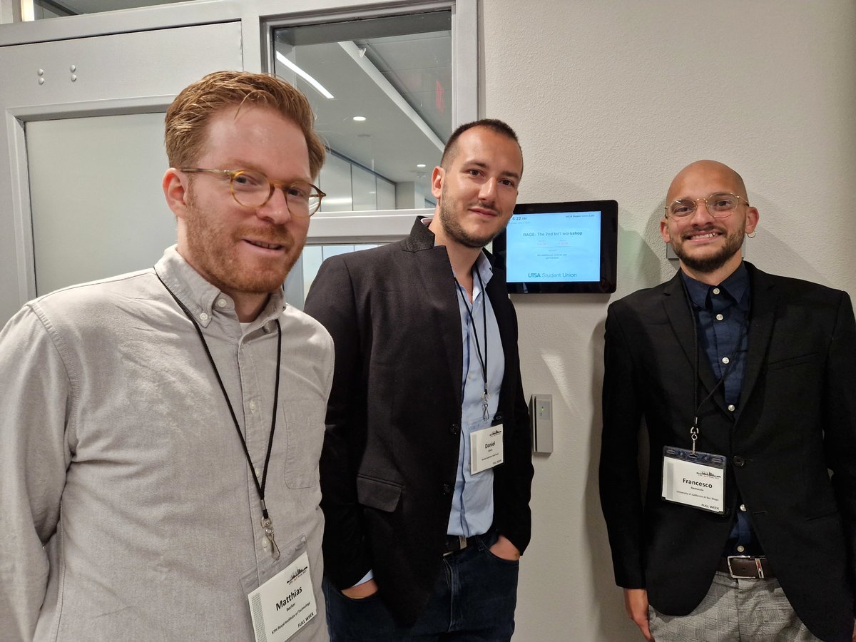 ScuolaSantAnna's tweet photo. #OutNow
⌨️ Si conclude la seconda edizione del workshop RAGE 2023, a San Antonio (USA), un evento che vede il Laboratorio RETIS della Scuola Sant’Anna tra gli organizzatori e che mette al centro il tema dell’edge #computing.
👉 Notizia completa: https://t.co/03kdENEl29 https://t.co/s1uABCh6lq