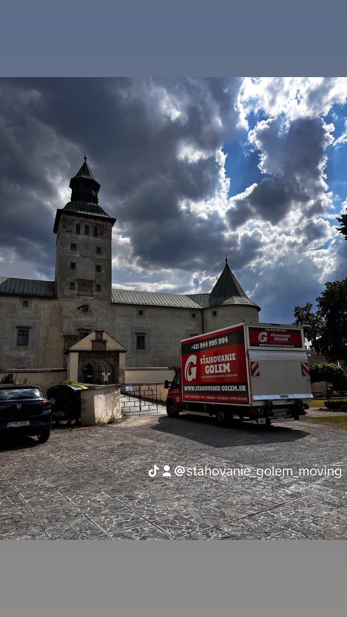 Sťahovanie GOLEM - moving services & storage tweet media