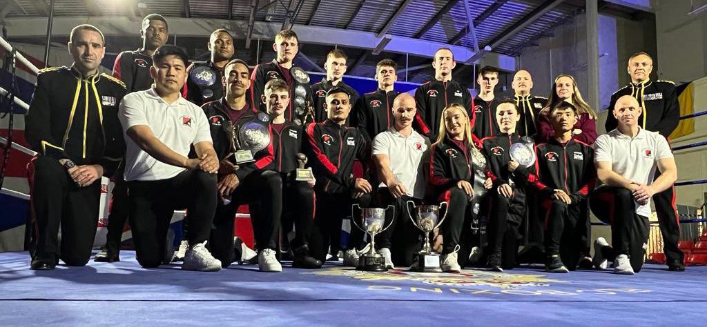 RLC Boxing Champions! A huge congratulations to our boxing team who have been crowned champions in both the women’s and men’s competition at the RLC Boxing Championships 🔴⚫️ @UKArmyLogistics @ArmySportASCB @16AirAssltBCT