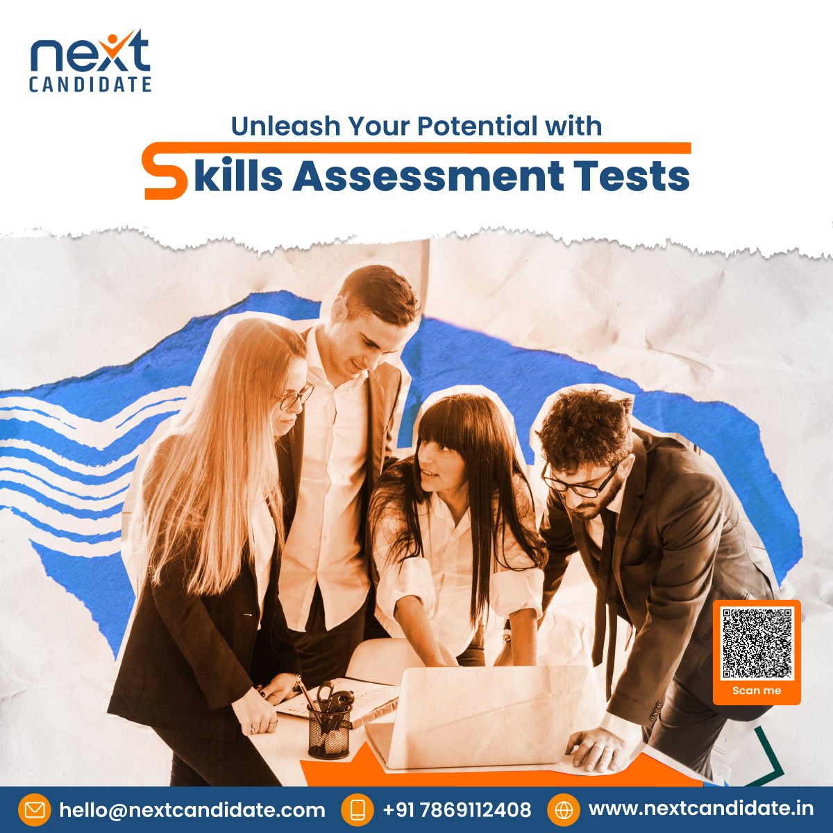nextcandidate23's tweet image. Our Skills Assessment Tests save you time and effort by providing a quick and efficient evaluation of your capabilities. Visit now for free trial - nextcandidate.in
#onlineassessment #onlineassessmenttool #codingtests #onlineassesmentportal #nextcandidate #assessmenttest