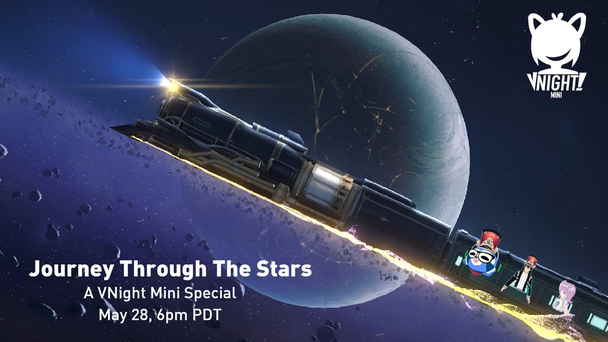 VNightPodcast's tweet photo. Been a while....we've been busy Trailblazing.
That being said, Atoli needed some convincing.

So @phillyj_97  and @dj_h1bki  will do their best to
showcase Honkai Star Rail to her and everyone on stream!

Sunday night, 6pm PDT!
#ENVTuber https://t.co/j9UFaITnf5