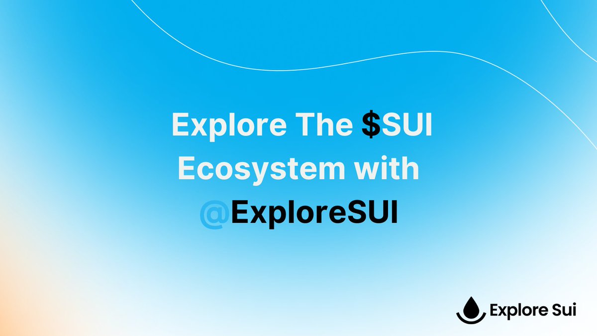 We offer news and updates from the projects within the #SUI Ecosystem! 📰

Dive into the ecosystem and discover the projects, news, updates, and more with <a href="/exploresui/">exploresui</a> 

Include #ExploreSUI so we see 👀 and can promote your project! $SUI