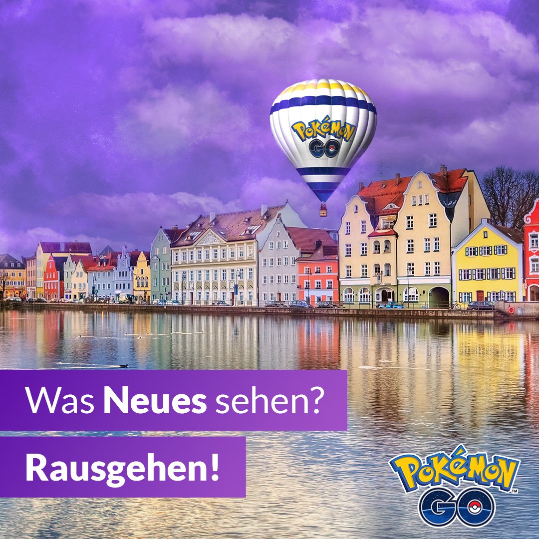 PokemonGOdeu's tweet photo. Crypto-Pokémon wurden in eurer Nähe gesichtet. 😱Konntet ihr sie schon vor #TeamGORocket retten? 👿 Trainer in 📍München, bleibt wachsam! Teilt einen #GOSnaphot mit uns. 📸 Extra ❤️, wenn ihr den #PokemonGO Ballon mit auf das Foto bekommt… 👀☁️
#dontmissoutGOout #ShadowRaids https://t.co/Vojkzr47Yv