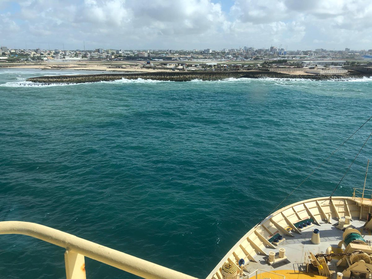 neptune_p2p's tweet photo. We have just completed another 3-month phase of successive #MaritimeSecurity operations protecting #CableLaying projects around the continent of Africa, this time finishing off at Mogadishu, Somalia.
https://t.co/u2tUCfc3Hv https://t.co/vrwtE4pADa
