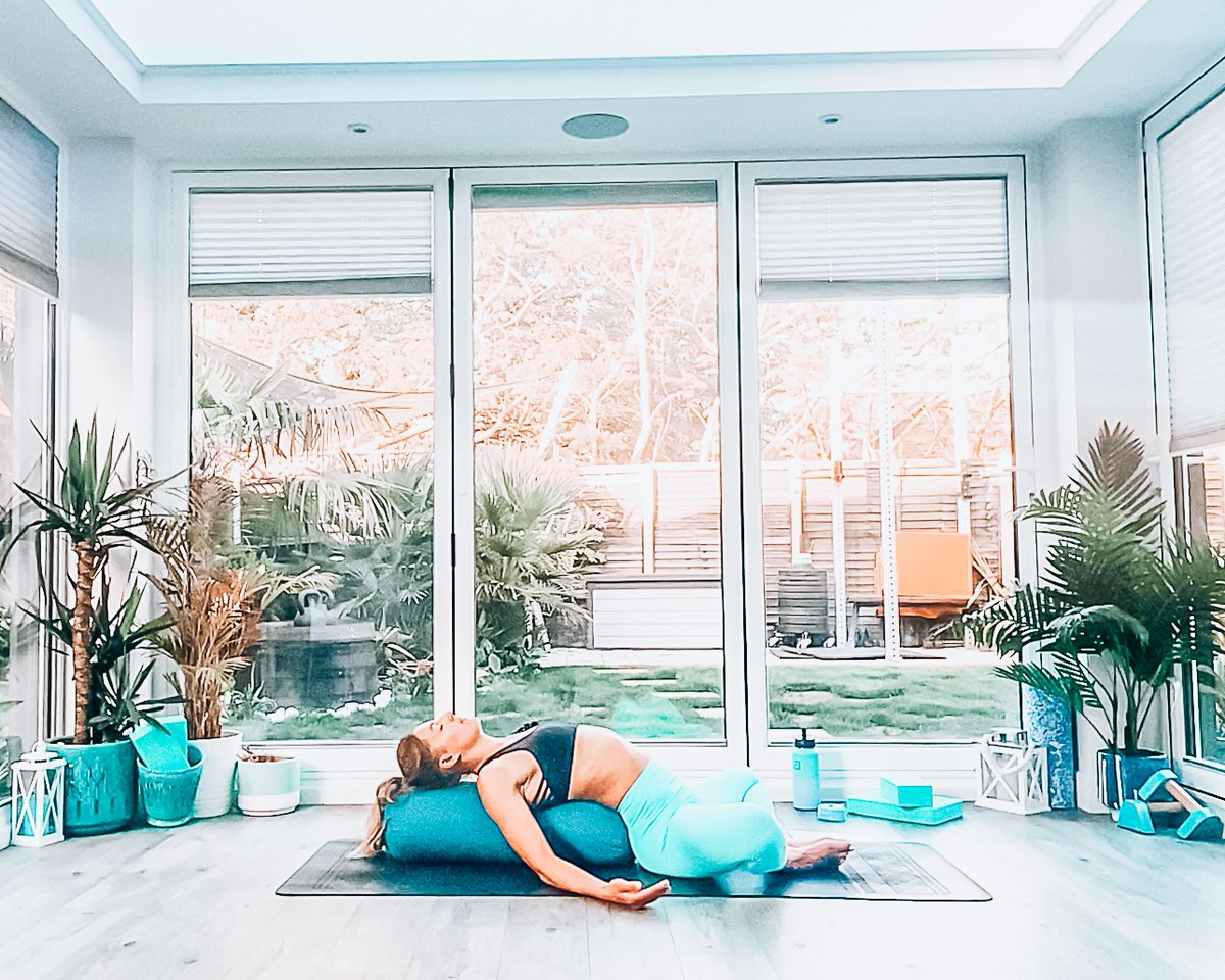Reclined Butterfly
Possibly the perfect pose to end a week of sitting long hours at a desk...

Hold for 2-5 mins, focus on your breath, be present and disconnect from the outside world!

Happy Friday!

#Yoga #YogaGirl #YogaPoses #ReclinedButterfly #OnlineYogaClasses
