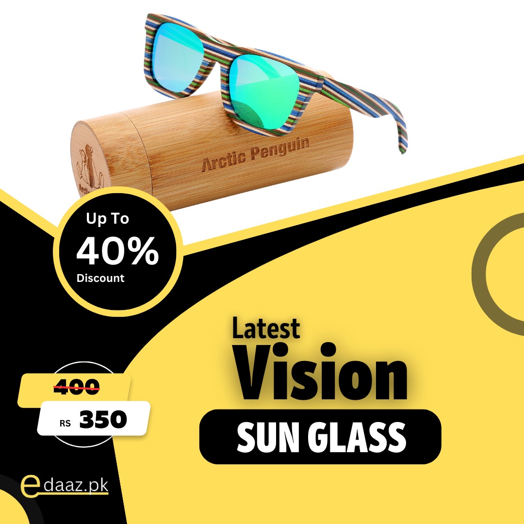 Latest
Vision
Sun Glass
100% authentic
Price: 350

#edaazpk #edaaz #onlineshops #sunglasses