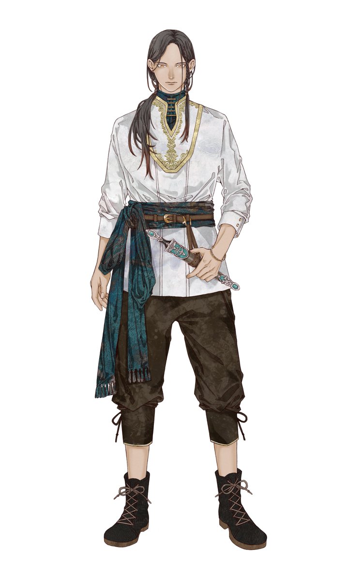 🌟主人公イラスト公開②🌟 「たとえ命に代えてでも、絶対に守り通して