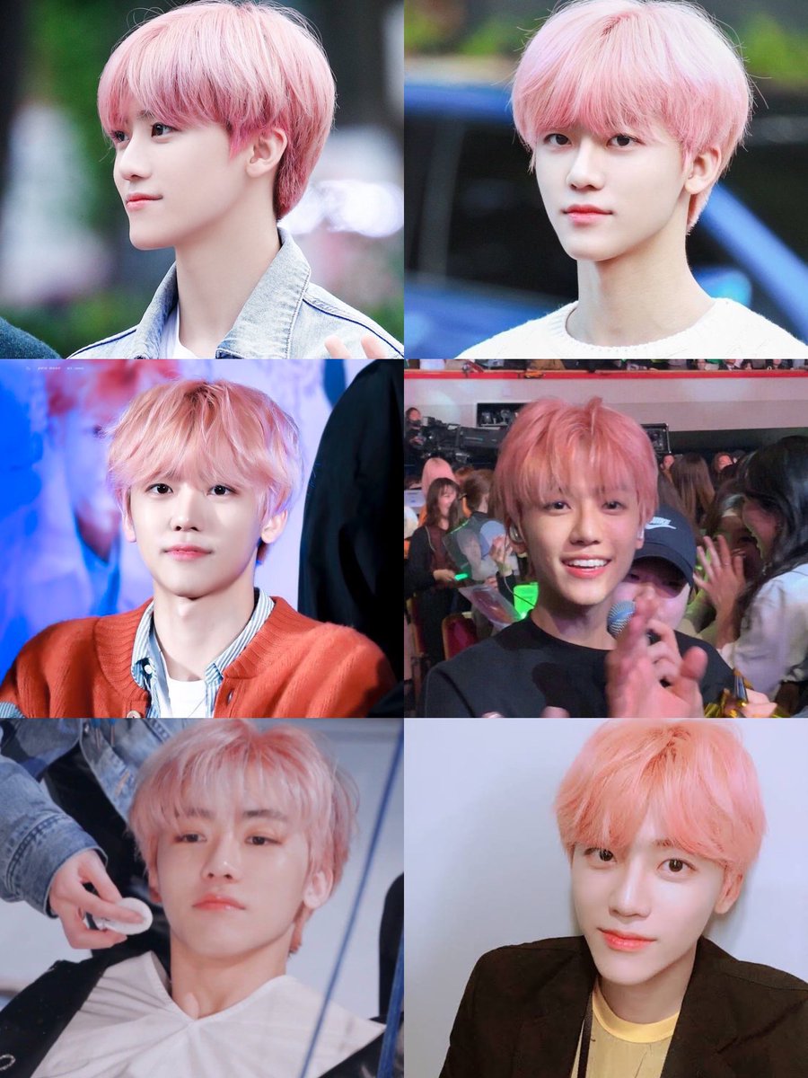 Na Jaemin with his natural Pink hair💕💗💖💞💓🌸💘💝🌷🎀