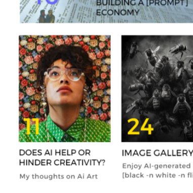 AiconicArt's tweet photo. GM:  Check out 2 great thought leaders in Ai Art in this months edition of Aiconic Magazine:
@shewillart &amp; @Ai_dezign give them a follow and spread the word.  https://t.co/o3O7qCpnBn https://t.co/p9ICP65TgQ
