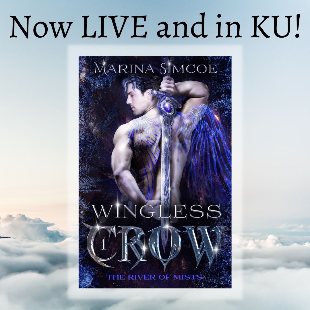MarinaSimcoe's tweet photo. Wingless Crow has been released into the wild! π Happy Reading, my friends! β₯οΈ Read it here: https://t.co/FwrzMD6fXn #faeromance #fantasyromance #romanticfantasy #KindleUnlimited #NewRelease https://t.co/HDsiqWaKtR