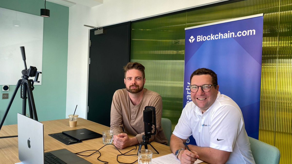 blockchain's tweet photo. COMING SOON: The story of https://t.co/h6nChkZymH 🌱

Find out how Co-Founders @OneMorePeter and @niccary went from developing a block explorer from an apartment in #York to growing a global brand that has enabled over $1 trillion in #crypto transactions.

Subscribe now to never miss an episode.

https://t.co/3o8b0uRBFZ
https://t.co/dCEAMoz0FD