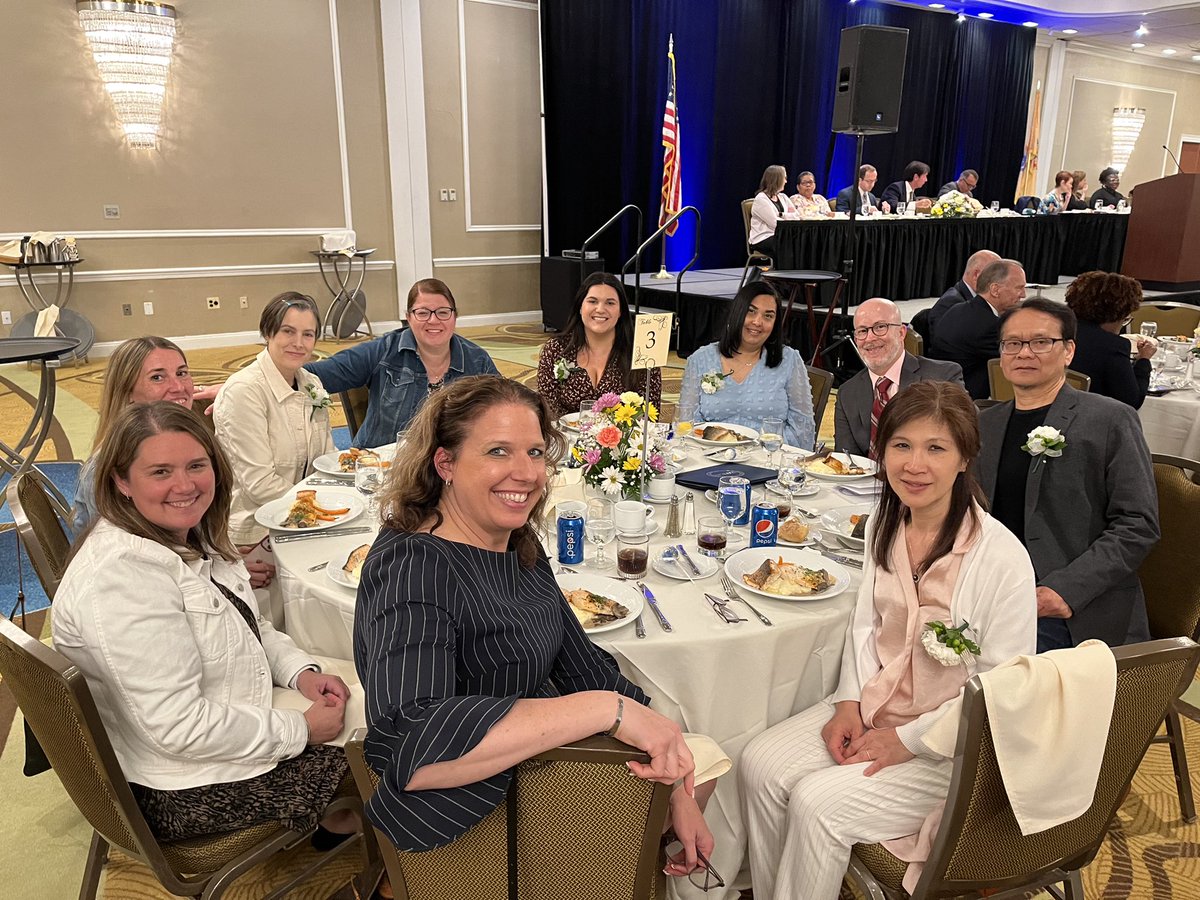 Proud of the Bergen County teachers and paraprofessionals at the Governor’s Educators of the Year luncheon. Tenafly Tiger Pride 🐅 <a href="/TenaflySchools/">Tenafly Public Schools</a>