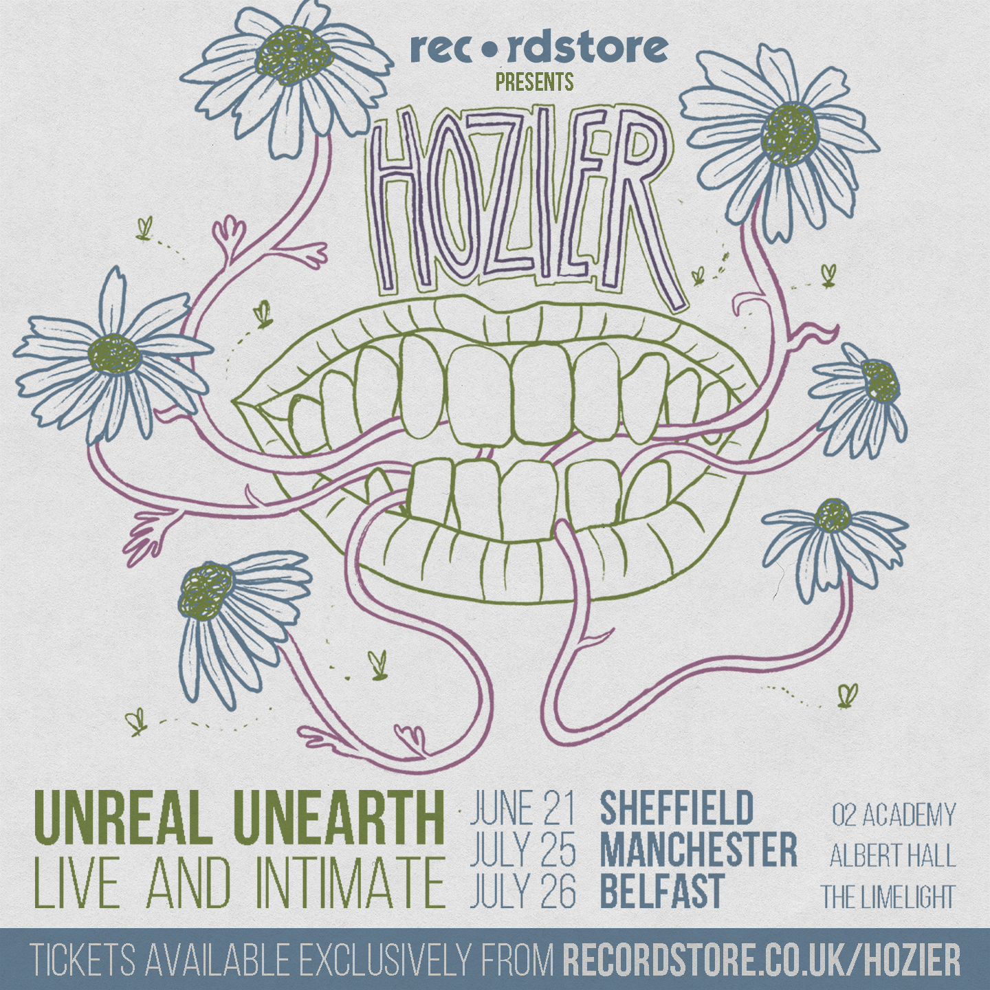 Recordstore.co.uk on Twitter "HOZIER’S EXCLUSIVE RECORDSTORE SHOWS IN