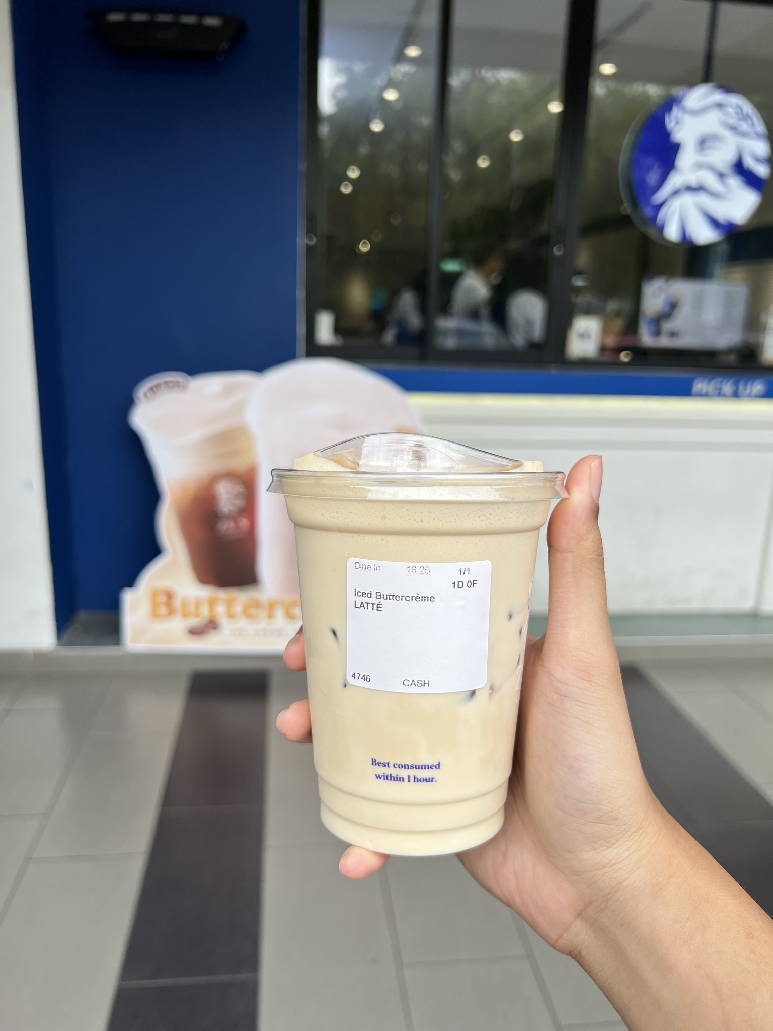 Rizwan Casper on Twitter "Harini aku spend time untuk rasa Buttercream Latte di Zus Coffee
