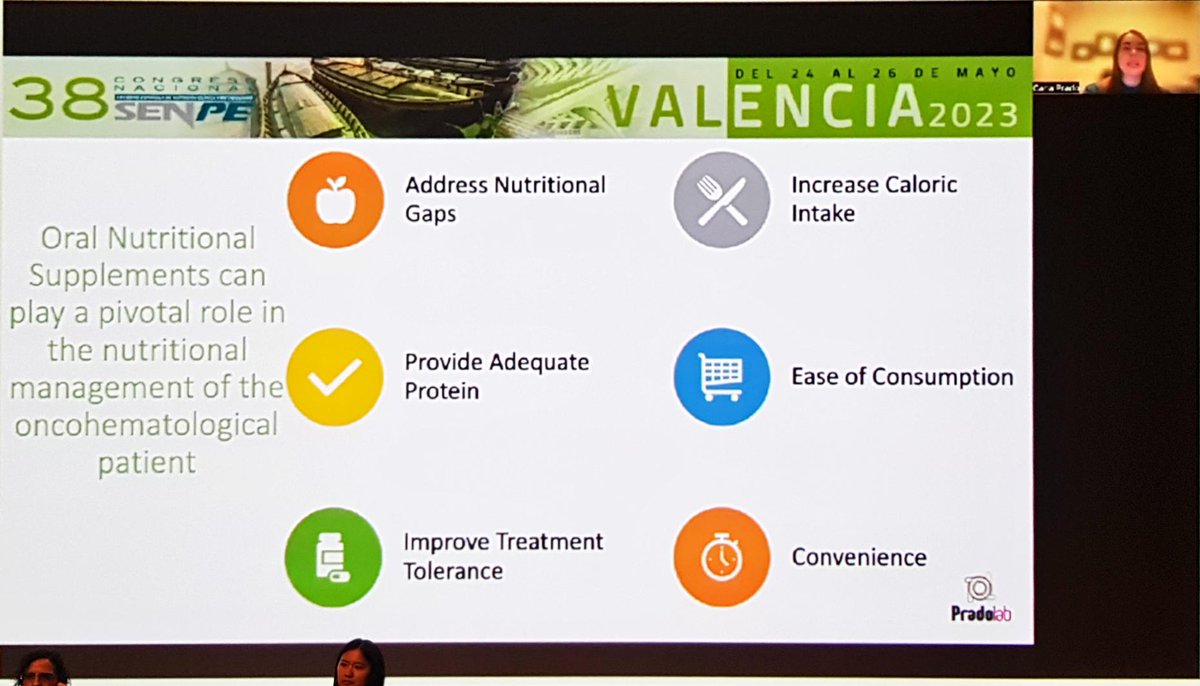 mdballesteros's tweet photo. Extraordinaria @DrCarlaPrado en #SENPE2023 Intervención nutricional dirigida al músculo en el paciente oncológico. Una trayectoria científica admirable pero además u a capacidad fabulosa para transmitir el mensaje https://t.co/TyAndswnJY https://t.co/USS9yMUmH1