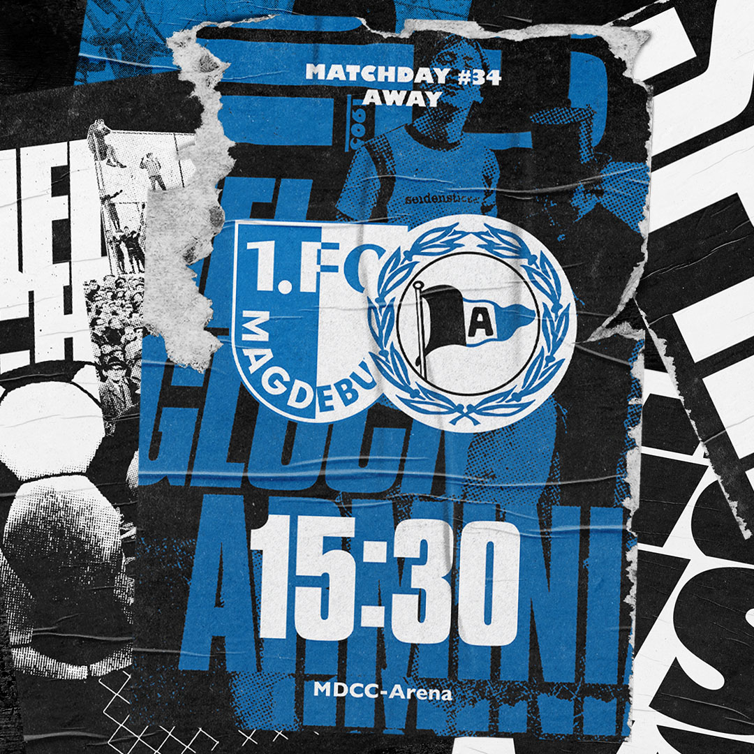 ⚽️ Matchday 34
🆚 <a href="/1_FCM/">Magdeburg Depre II</a> 
📍 MDCC-Arena, Magdeburg
⏰ 3:30 pm CET  

#FCMDSC #arminia #bielefeld