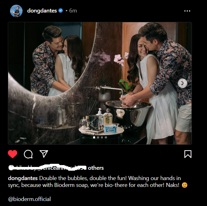 Ganito ang tamang paghuhugas ng kamay. 😂😂

DongYan x Bioderm 
Marian Rivera x Dingdong Dantes