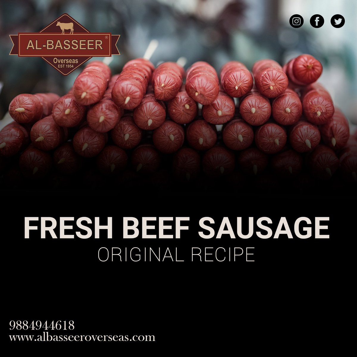 al_basseer's tweet image. Fresh beef sausage available @al_basseer 

#chennaimeats #freshmeats #meatdelivery #meatshop #meatlovers #beeflover #chennaifood #chennaifoodies #chennaieats #chennaifoodbloggers #chennaifoodscene #chennaifoodlovers #chennaifoodies  #chennaimeatshop #chennai #beef #beefsausage
