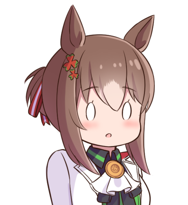 ファインモーション(ウマ娘) 「漫画描いたので明日あげますね」|ねぷてぃのイラスト