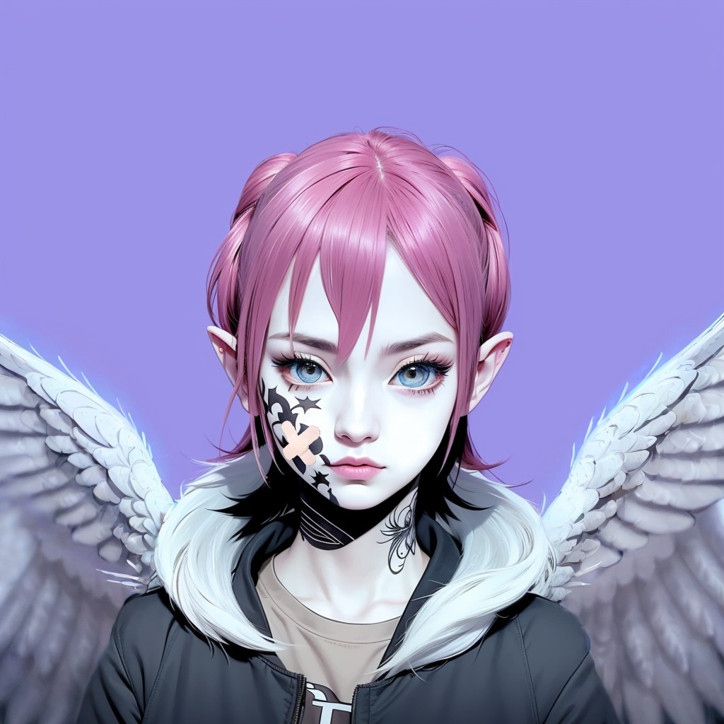 Honoring the celestial Sidhe today - first iteration on this realistic version of <a href="/TMLSofficial/">Timeless</a> #2527. 

The plaster and wings need some refining, but she's marvelous regardless 🤍

Let me know if this is what you had in mind fam 🤓.. Enjoy!