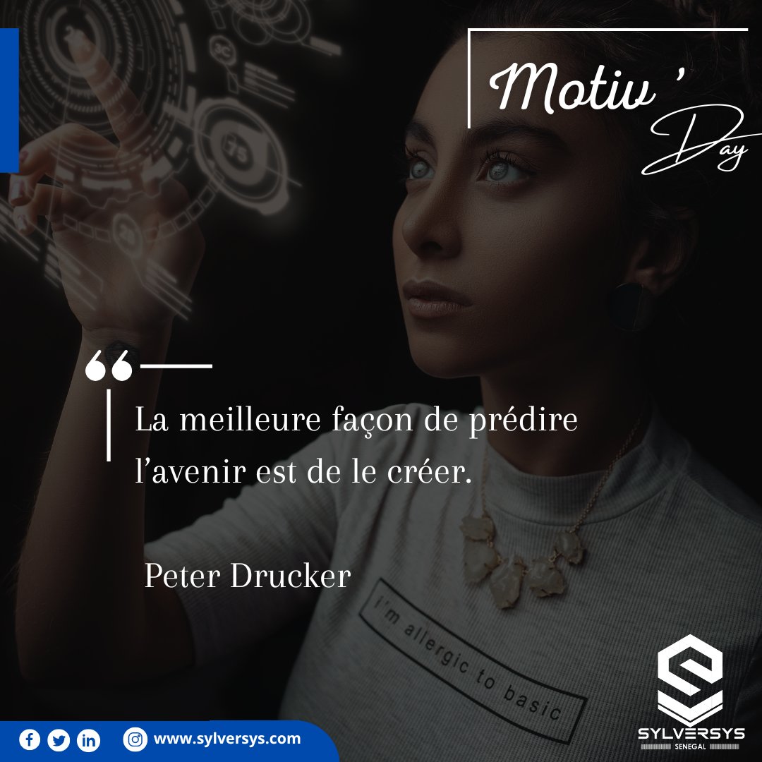 SylversysSn's tweet photo. Excellente semaine à tous !

#mondayquotes #mondaymotivaton #Motivation  #sylversys
#Senegal  #Dakar https://t.co/uifJz7Cxv3