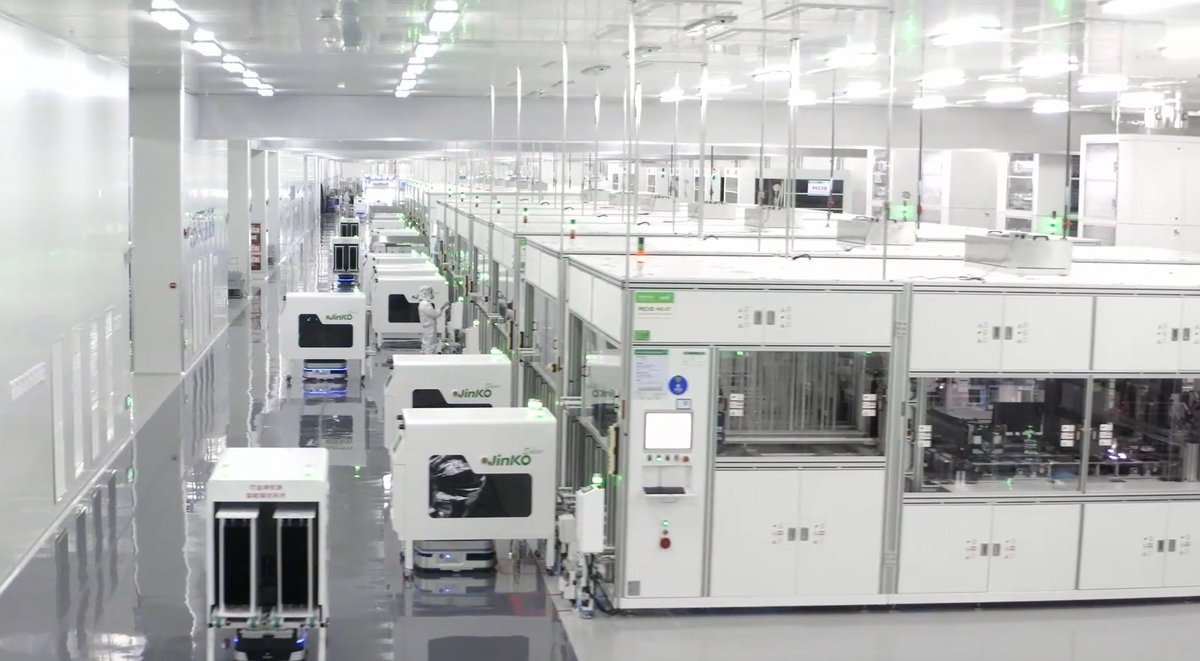 Conoce los 12 pasos del proceso de fabricación de #celdassolares en la fabrica de <a href="/JinkoSolarCoLtd/">Jinko Solar</a>  

youtube.com/watch?v=PME47L…