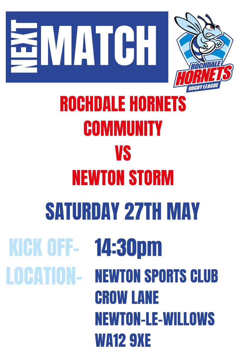 Rochdale Hornets Community Rugby League Club (@hornetscomm) on Twitter photo 
