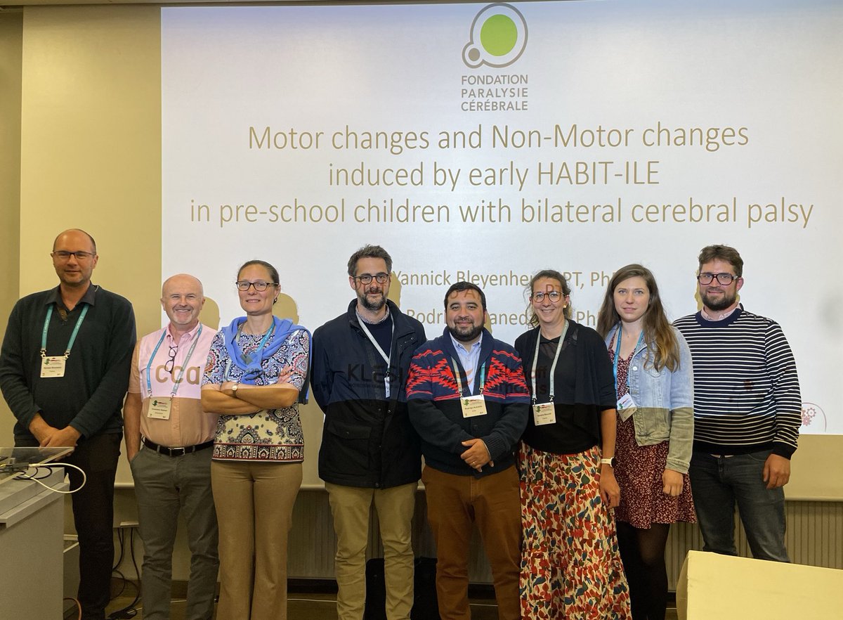Preliminary results about the effects of early HABIT-ILE in pre-school children with bilateral CP were presented yesterday at #EACD2023 Findings are very promising 🤩Looking foward to see the definitive results ! 🙏@FondationPC