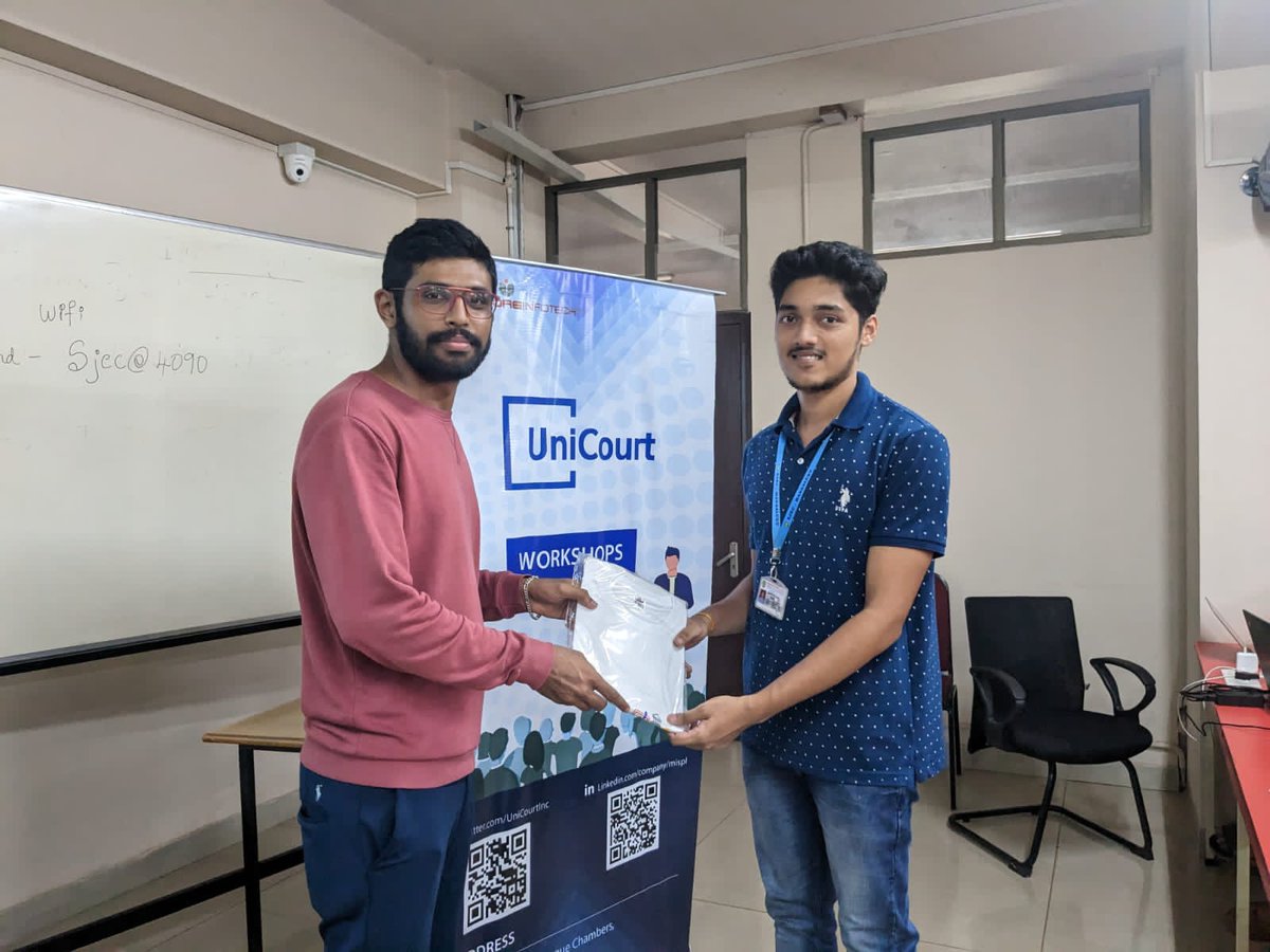 johndudex's tweet photo. @UniCourtInc conducted the #AnalyticsWorkshop3 in @sjec_mangalore today. 
Topics covered included #django and how to build a web application.

#KeepCalmUsePython
#TangoWithDjango

More to come
@AgentT30 @ksprajwal35 @divzzrk @Shreeshk44 @pshenoymi https://t.co/uU6eexBJdP