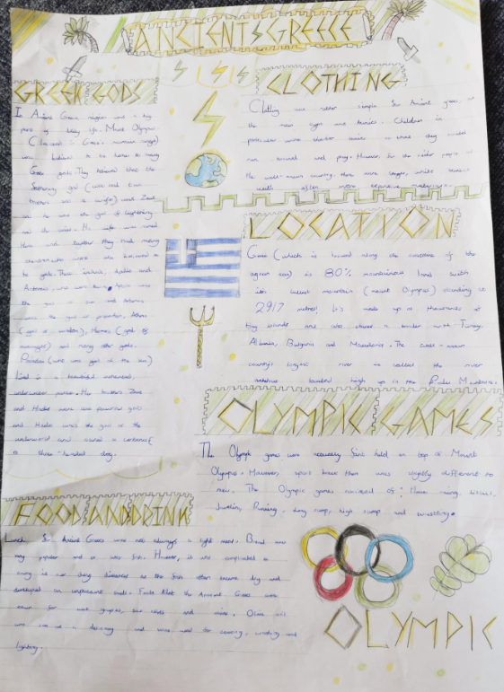 Heighington_mil's tweet photo. This week, Vulcan and Lancaster classes took inspiration from the writing produced by children at @twickstmarys Here is a sample of our non-chronological reports on Ancient Greece #EndeavourExcelEnjoy #KS2writing #Inspiredbyothers https://t.co/jIQT7Sjy3d
