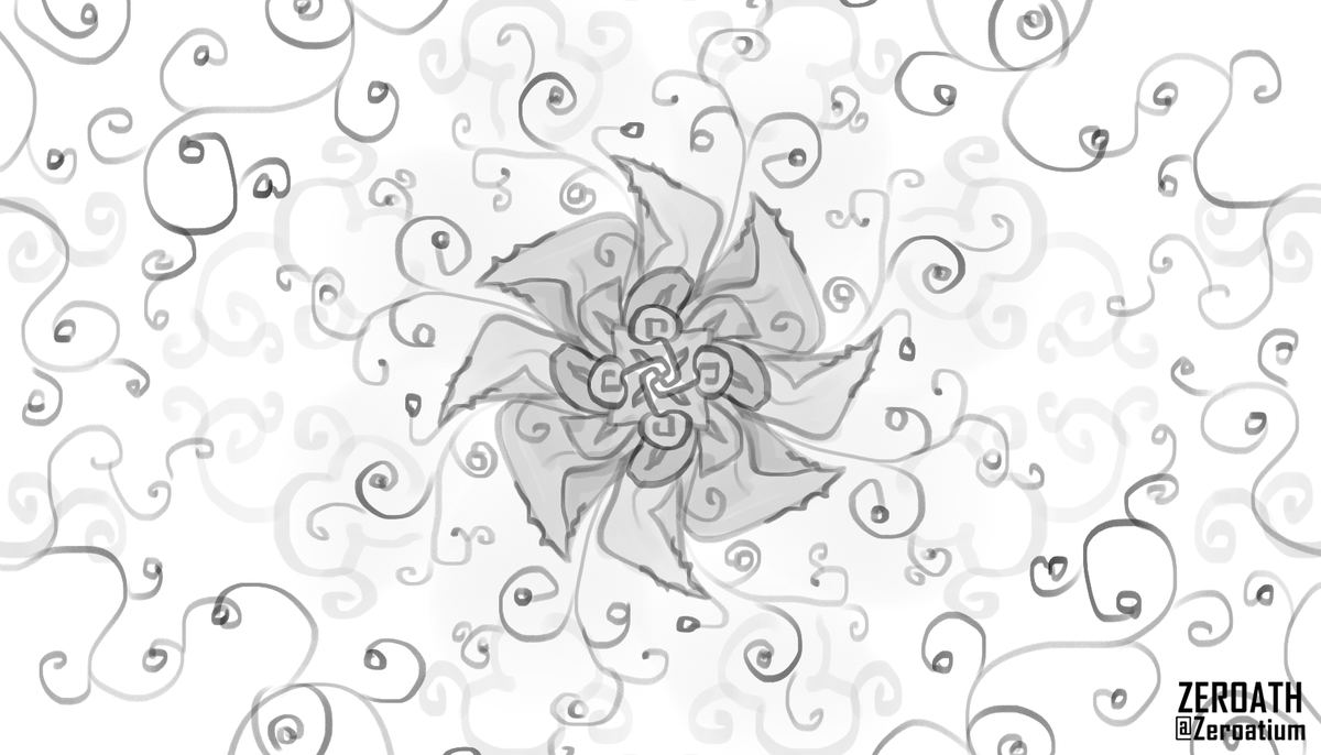 drawing with a symmetrical brush is very relaxing
#arttwt #study