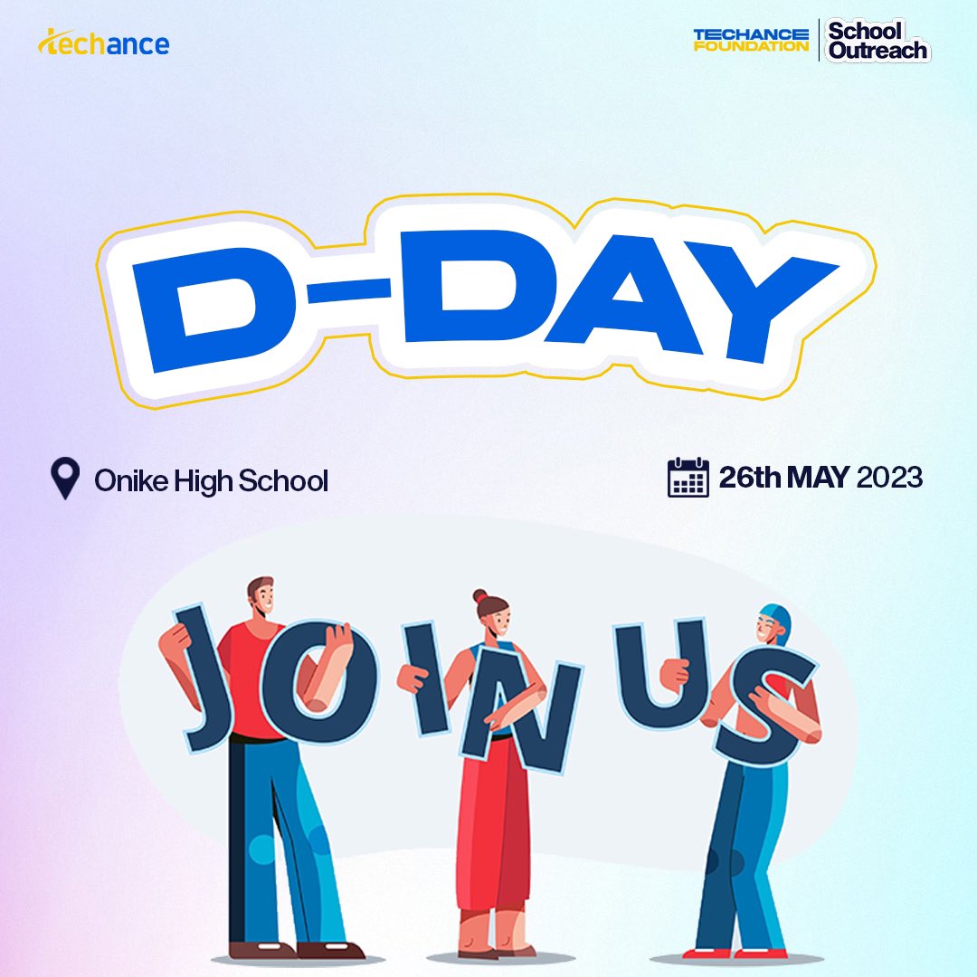 f_techance's tweet photo. It's Today! A heartfelt thank you to all the incredible donors who made our secondary school outreach program possible! https://t.co/hNJPnMIjnS