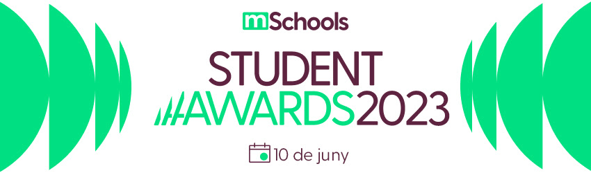bernatelferrer's tweet photo. Quatre equips de 1r i 2n d'ESO han arribat a la final del #StudentAwards23, organitzat per @mschools_mwc per desenvolupar el pensament computacional amb l'#ScratchChallenge.
La final serà dissabte 10 de juny i hauran d'afrontar un repte final per acabar de decidir els guanyadors. https://t.co/GnmY8EDlT9