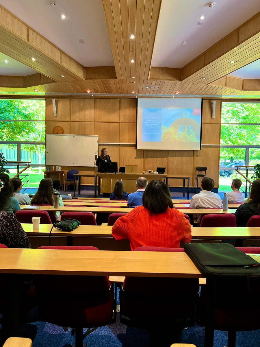 Fascinated by all the great presentations at the 2023 <a href="/UKHSA/">UK Health Security Agency</a> PhD student event here at <a href="/HarwellCampus/">Harwell Campus</a> in Didcot. #ukhsaphdstudentevent #publichealth