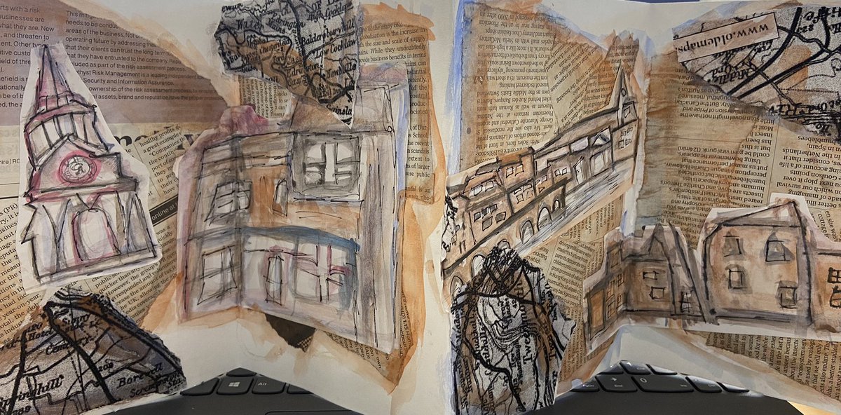 BerwickMiddle's tweet photo. .@acowanart what do you think of our Berwick concertina books? Pupils have been inspired by you, and Lucy Jones art, to create these. https://t.co/TiE9juEaaP