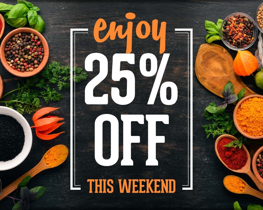 SlumdogDeli's tweet photo. Enjoy 25 % Off This Weekend with Slumdog! - *|URL|code- DEL25 for delivery £40 mini &amp; collection Code - COL35 for collection mini £50 https://t.co/AFzDV6G9Rh