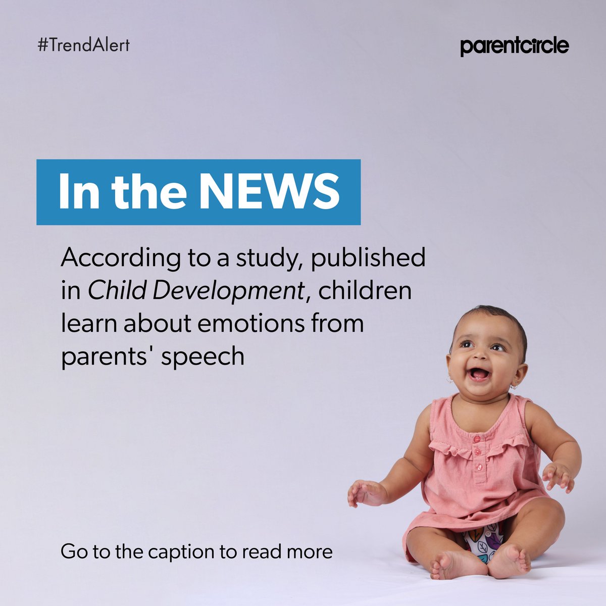 A new study, published in Child Development, reveals that children learn this from how parents describe and express their emotions with words.
#parentcircle #speechinkids #speechdevelopment #milestiones #raisingkids #study #journal #research #parentsspeech #variousemotions