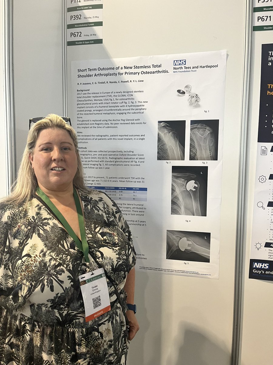 shoulderSCP's tweet photo. #efort2023 great few days representing @NTeesHpoolNHSFT and SCP’s in Orthopaedic surgery. https://t.co/htHGCbis4V