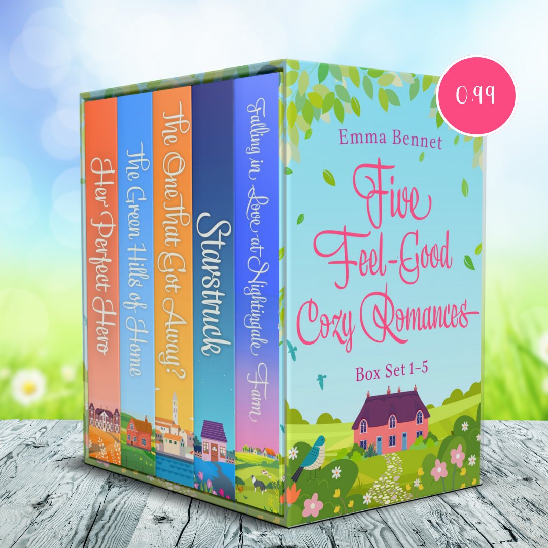 My wonderful publisher, Joffe Books has released an ebook boxset of the 5 romances I have published by them so far. I'M OFFICIALLY BINGEWORTHY! And, it's only 99p for a very limited time, or free to read on Kindle Unlimited! amzn.to/423YLCR