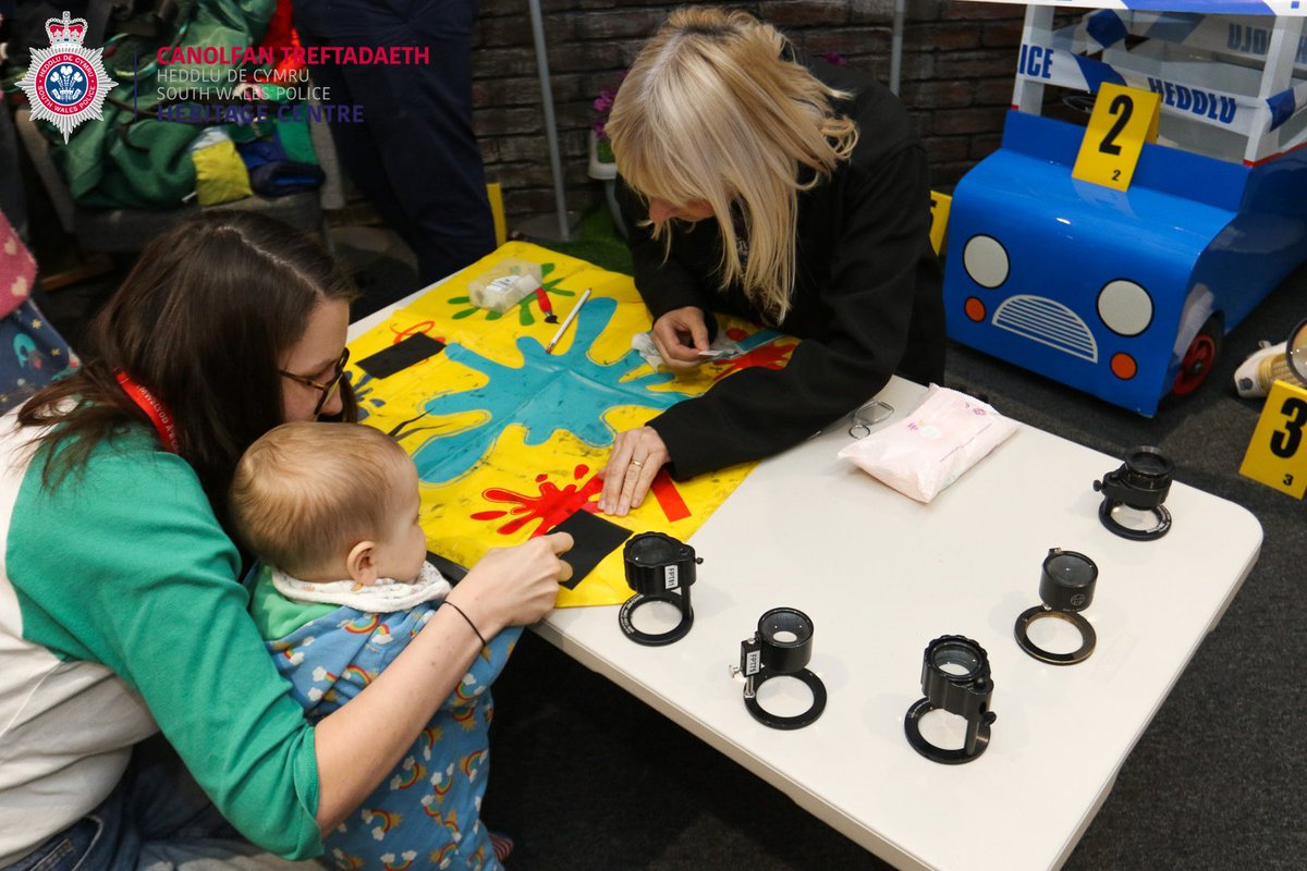 This May half-term we look forward to welcoming visitors to our #SWPHeritage Centre for a week of Forensic Fun! 🕵️ 

📸 Guests of all ages have the chance to learn about forensic methods through time and get hands-on with some of the science that helps us #KeepSouthWalesSafe 🔍